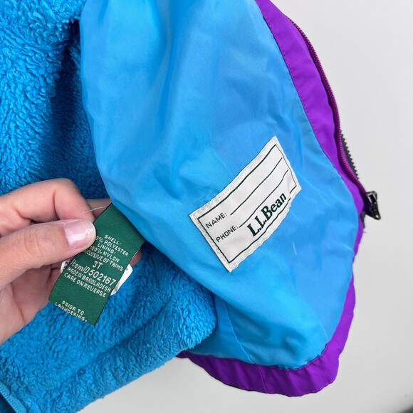 L.L. Bean Kids 3 in 1 All Season Winter Jacket 3T - Picture 13 of 14